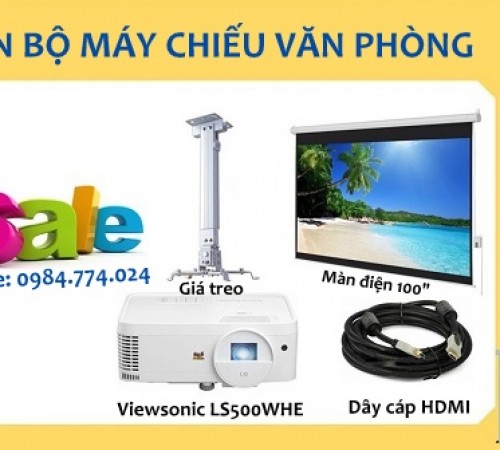 Combo trọn bộ máy chiếu ViewSonic LS500WHE